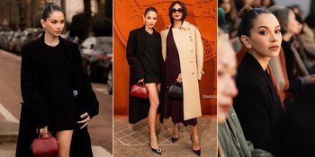 8 Foto Alyssa Daguise Hadiri Event Lacoste di Paris Fashion Week, Gayanya Cantik dan Berkelas 