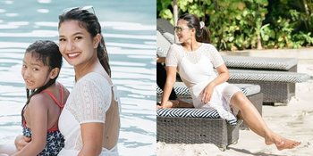 8 Foto Duma Riris Pakai Swimsuit Saat Liburan di Resort Bintang Lima Bali, Disebut Netizen Makin Cantik!