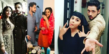 8 Foto Kedekatan Eisha Singh dan Adnan Khan, Bintang 'Ishq Subhan Allah'