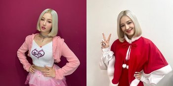 8 Foto Nancy MOMOLAND dengan Rambut Blonde, Bagai Barbie Hidup