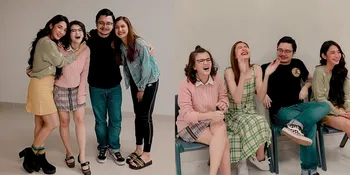 8 Foto Reuni Geng de'Rainbow di Sinetron 'Kepompong', Setelah 11 Tahun Nggak Ketemu