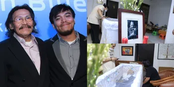 8 Foto Suasana Haru Di Rumah Duka Benny Likumahuwa, Barry Likumahuwa Tak Kuasa Menahan Tangis