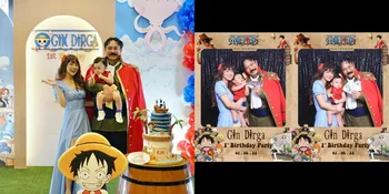 8 Foto Ulang Tahun Anak Adiezty Fersa dan Gilang Dirga yang Seru Abis, Lucu Banget Bertema One Piece 
