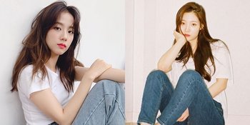 8 K-Pop Idol Cewek Paling Cocok Pakai Celana Jeans, Jisoo BLACKPINK - Chaeyeon DIA