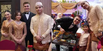 8 Potret Aisar Khaled di Pernikahan Frans Faisal, Perlihatkan Kedekatan dengan Keluarga Fuji Termasuk Gala
