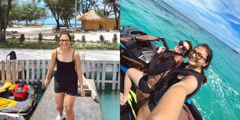 8 Potret Amel Carla Jadi Sorotan Saat Main Jet Ski Bareng Aaliyah Massaid, Dipuji Makin Cantik dengan Kulit Tanned