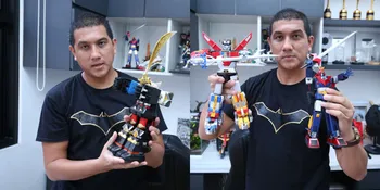 8 Potret Arda Naff Cerita Perjuangan Kumpulkan Action Figure Power Rangers Sampai Komplit: Yang Pink Paling Susah