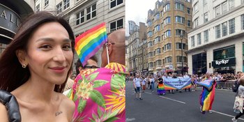 8 Potret Artis Transgender Dena Rachman Rayakan Pride Month di London - Dihujat Netizen