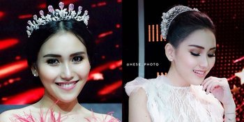 8 Potret Ayu Ting Ting Pakai Headpiece Rinaldy Yunardi, Bak Ratu!