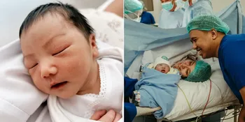 8 Potret Baby Elio, Anak Pertama Joshua Suherman & Clairine Clay yang Baru Lahir