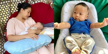 8 Potret Baby Erlangga Anak Tata Janeeta yang Baru Lahir, Ganteng Menggemaskan Punya Hidung Mancung Banget