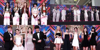 8 Potret Bintang Korea Best Dressed di Red Carpet Golden Disc Awards ke-37, NewJeans Tampil Beda Usung Konsep Y2K