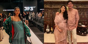8 Potret Canti Tachril Istri Adipati Dolken Pamer Baby Bump di Acara Fashion, Ajak Bayi di Perut Bergaul
