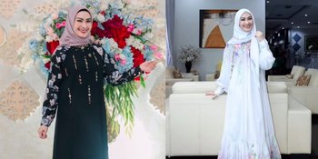 8 Potret Cantiknya Iis Dahlia Tampil Berhijab di Bulan Suci Ramadan