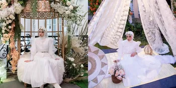 8 Potret Cantiknya Nabila Taqiyyah All in White, Pancarkan Pesona Bak Bidadari - Hadiri Pesta Ultah Crazy Rich Aceh
