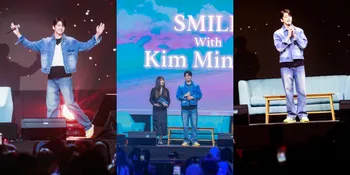 8 Potret Fan Meeting Perdana Kim Mingue di Jakarta, Bikin Baper Bilang 'Ayang selamat bobo ya' - Menangis Saat Dapat Kejutan dari Fans