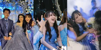 8 Potret Happy Asmara Jadi Bridesmaid, Dapat Bunga Dari Pengantin - Tanda Bakal Segera Nyusul? 