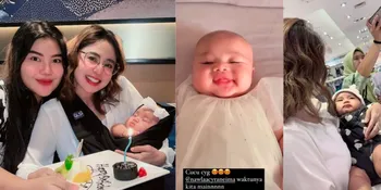 8 Potret Happy Dewi Perssik Momong Cucu, Kompak Rayakan Ultah Baby Nawla Bareng Rosa Meldianti