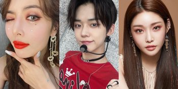 8 Potret Idol K-Pop Curi Perhatian dengan Kilauan Glitter Pada Riasan Mata Mereka - Cocok Jadi Inspirasi Makeup Kamu
