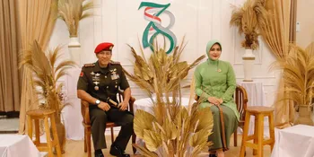 8 Potret Juliana Moechtar Hadiri Acara Syukuran HUT Persit ke-78, Cantik Kebangetan