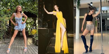 8 Potret Kaki Jenjang Cinta Laura yang Suka Bikin Netizen Salfok, Pesonanya Bak Supermodel Kelas Dunia