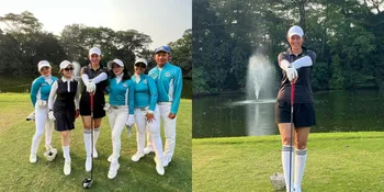 8 Potret Kalina Ocktaranny Main Golf, Makin Langsing - Pakai Kaos Kaki Panjang Bak Anak SMA