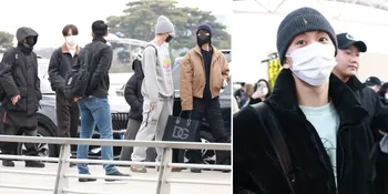 8 Potret Keberangkatan Member NCT 127 dari Bandara Incheon ke Jakarta, Taeyong Masih di Jepang?
