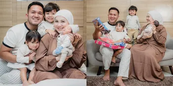 8 Potret Kesha Ratuliu Bareng Suami dan 3 Anak, Harmonis - Akui Terinspirasi Parenting Nikita Willy 