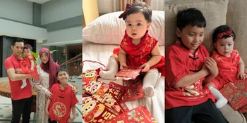 8 Potret Larissa Chou Rayakan Tahun Baru Imlek Bersama Keluarga, Baby Alesha Gemas Pakai Cheongsam - Dapat Banyak Angpao