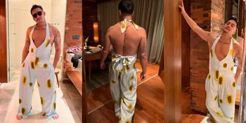 8 Potret Mario Lawalata Tampil Berani Dobrak Gender Norm, Disebut 'Slay' Pakai Overall Halterneck Pamer Punggung Bertato