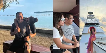 8 Potret Mayangsari Liburan Tahun Baru di Pulau Pribadi, Anak dan Suami Nyetir Yacht Mewah - Penuh Tawa Bahagia