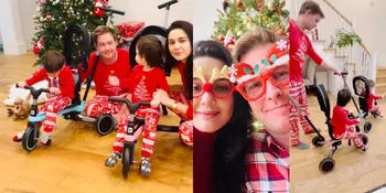 8 Potret Perayaan Natal Preity Zinta di Amerika Serikat, Anak Kembarnya Jadi Sorotan