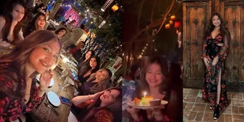 8 Potret Perayaan Ulang Tahun Rahma Azhari yang ke-42, Dinner di Resto Mewah Amerika - Suami Tak Tampak