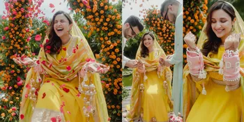 8 Potret Pesta Jelang Pernikahan Parineeti Chopra yang Baru Terungkap, Penuh Tawa Bahagia