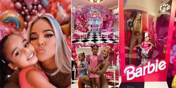 8 Potret Pesta Ulang Tahun Dream Anak Rob Kardashian, Mewah Serba Pink dan Bertema Barbie