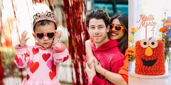 8 Potret Pesta Ulang Tahun ke-2 Malti Marie Anak Priyanka Chopra dan Nick Jonas, Seru Bertema Elmo