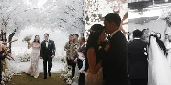 8 Potret Resepsi Estelle Linden - Pang Xue Kai, Mewah Meriah Bersama Keluarga