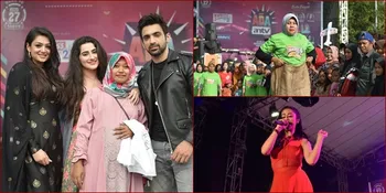 8 Potret Seru Warga Serang Joget Bareng Bintang Serial India 'Bahu Begum'