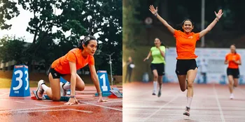8 Potret Sheryl Sheinafia Bawa Prestasi, Menang 2 Medali Emas Relay Race dan Lari Sprint di TOSI 3