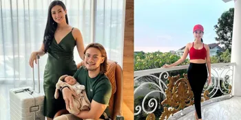8 Potret Sylvia Fully Pamer Perut Rata dan Body Goals Pasca 10 Hari Melahirkan