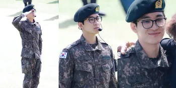 8 Potret Wonwoo SEVENTEEN Jadi Danton di Upacara Kelulusan Pelatihan Militer, Gagah Berseragam - Senyuman Manis Curi Perhatian