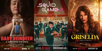 8 Serial Netflix yang Menembus Nominasi Golden Globe 2025, Ada 'SQUID GAME'