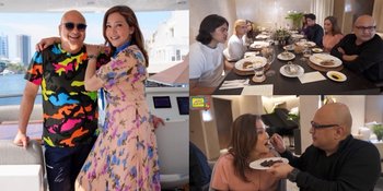 9 Momen Hangat Perayaan Anniversary ke-3 Maia Estianty dan Irwan Mussry, Ubah Rumah Baru Jadi Restoran Bintang Lima - Heboh Bahas Rencana Pernikahan Al Ghazali