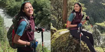 9 Potret Della Dartyan Mendaki Pegunungan Es Himalaya untuk Pertama Kalinya 