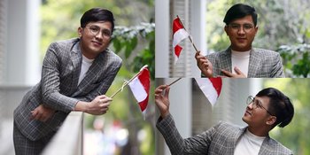9 Potret Jirayut Ikut Meriahkan Hari Kemerdekaan Republik Indonesia, Akui Suka Lihat Lomba Panjat Pinang