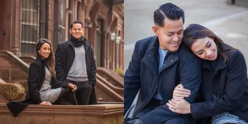 9 Potret Mesra Melanie Putria dan Suaminya Saat di New York, So Sweet Banget dan Bikin Iri 