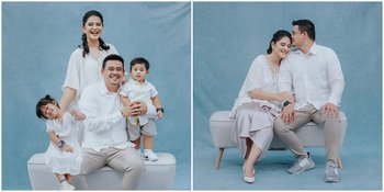 9 Potret Photoshoot Kahiyang Ayu & Bobby Nasution Dalam Busana Putih, Rayakan Anniversary ke-4 Bareng Anak