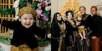 9 Potret Tedak Siten Anak Via Vallen, Khidmat Sekaligus Meriah - Agham Disebut Bakal Ikuti Jejak Orangtua Jadi Musisi
