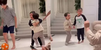Abang L Anak Lesti Kejora Antusias dan Happy Main Bola Bareng Rayyanza
