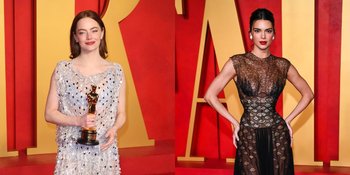 Tren Naked Dress Menjamur, Intip 10 Potret Selebriti Hollywood Kenakan Gaun Transparan di After Party Oscar 2024